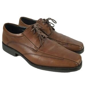 Johnston & Murphy Brown Bicycle Square Toe Oxfords